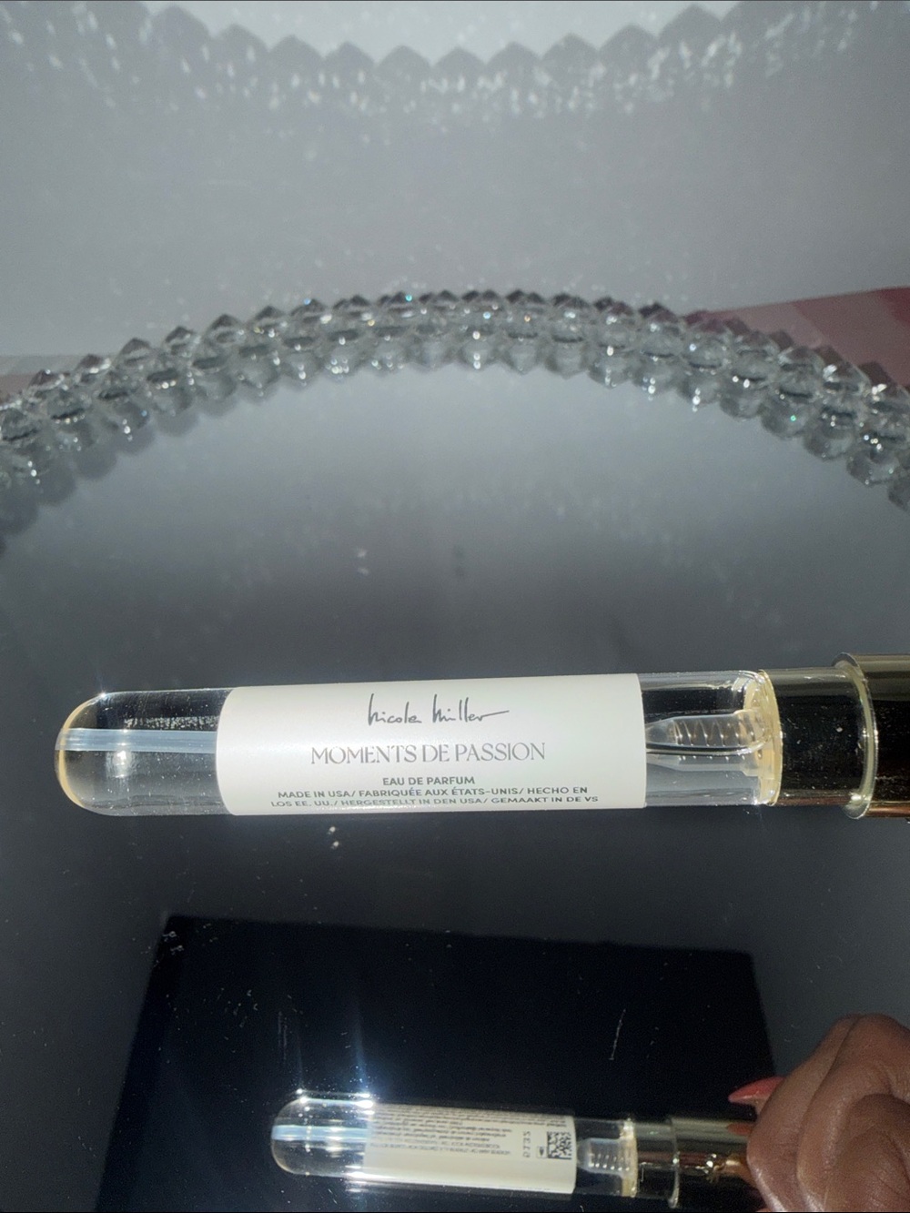 Nicole Miller Moments De Passion Eau de Parfum 8mL 0.27 fluid ounces full vial 🧪